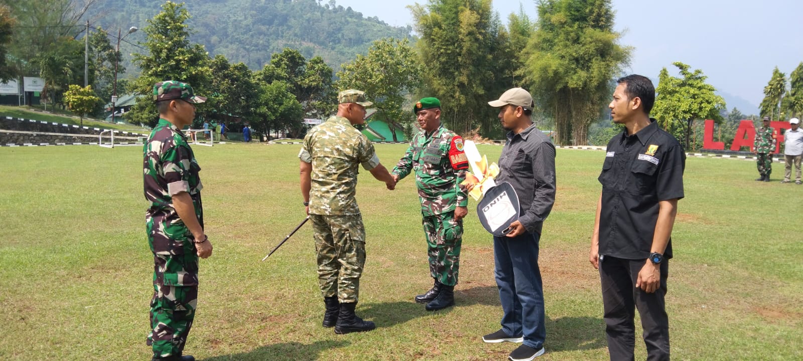Melalui Kodim 0622/Kab. Sukabumi Dukungan KDMP Truk Operasional Program Presiden RI Tersalurkan