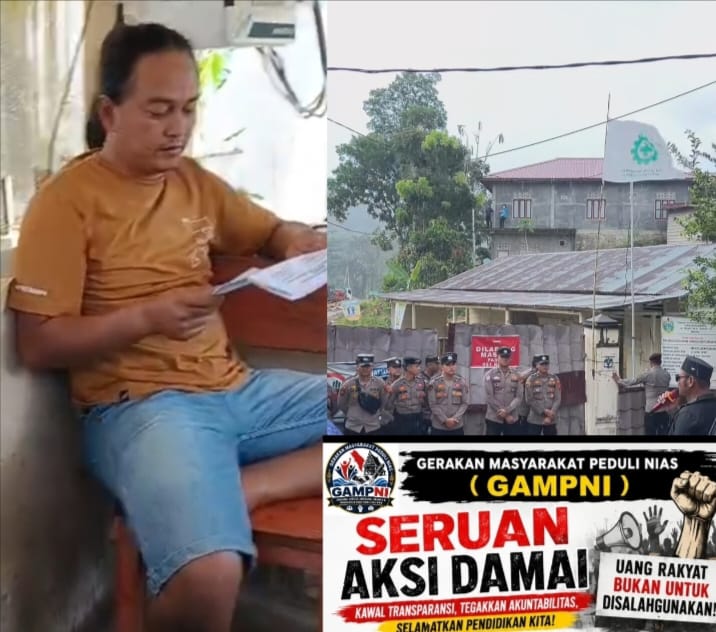 Seorang Pemuda Merasa Hebat Mengaku Dirinya Sebagai Humas Proyek Berinisial “Eko” Tak Tampak Saat Aksi Damai GAMPNI