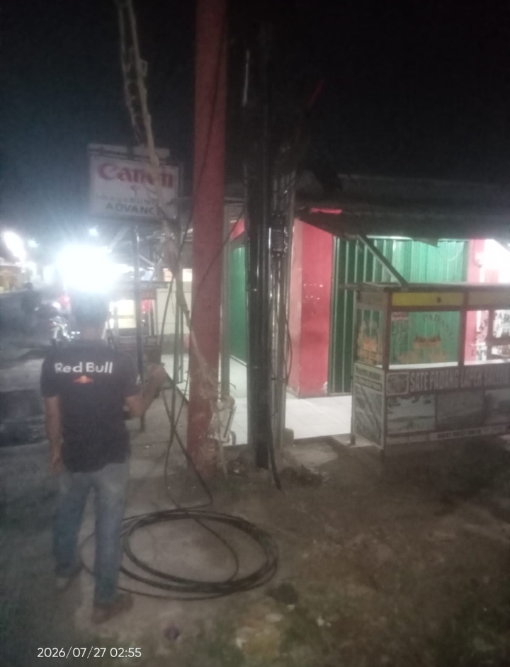 INVESTIGASI Jalan Raya Bomang Digali Pukul 02.00 WIB, PT Jala Lintas Media Jadi Sorotan Publik