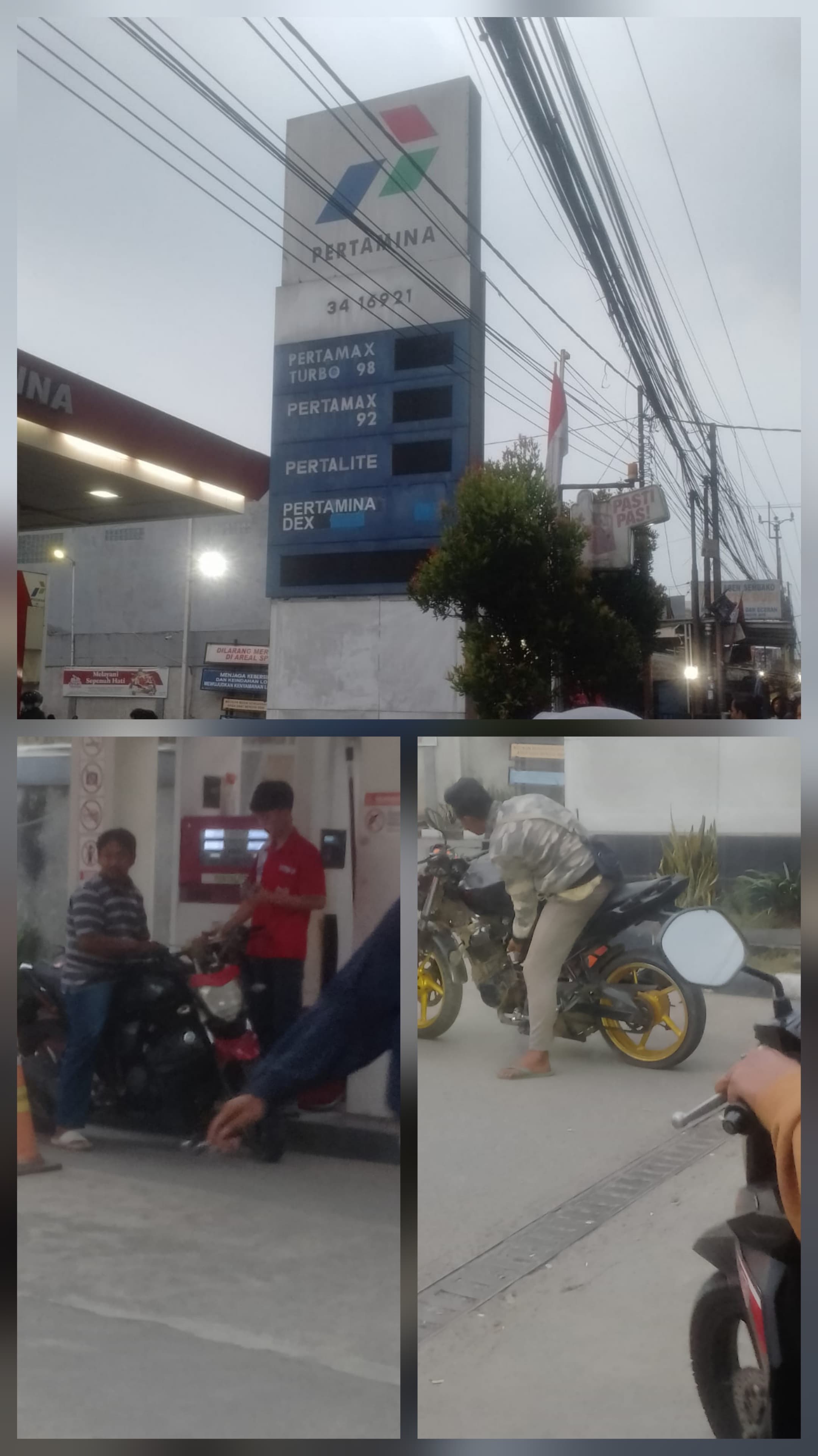 SPBU 34 16921 di Kawasan Bambu Kuning,bojong gede bogor Disorot Masyarakat: Dugaan Keterlibatan Norman dan Pengawas berinisial ( E ) dalam Penyimpangan BBM Bersubsidi Pertalite