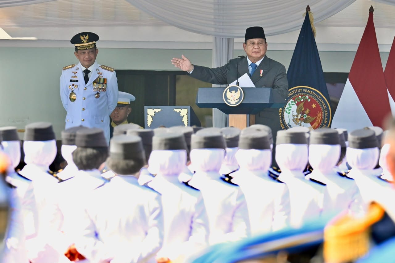 Rabu, 29 Juli 2026 Presiden Prabowo Apresiasi Rekrutmen IPDN, Cerminan Kesetaraan Kesempatan bagi Putra-Putri Bangsa