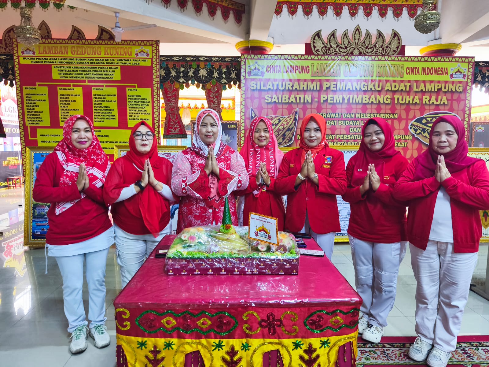 HUT KE-4 GHAM BEBAI LAMPUNG: BERTEPATAN DENGAN KEMERDEKAAN, DORONG WANITA LAMPUNG LESTARIKAN BUDAYA DAN BERKARYA