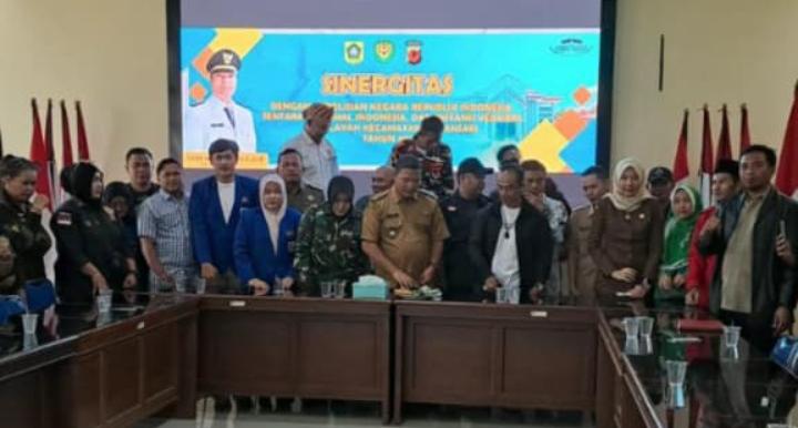 Pemerintah Kecamatan Tamansari Laksanakan Donor Darah dan Bentuk Organisasi Non Politik