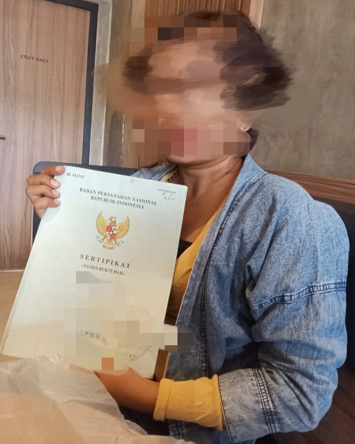 sertifikat diduga dianggunkan tanpa sepengetahuan pemilik, koperasi sinergi jaya andalan diuji kepatuhan hukumnya