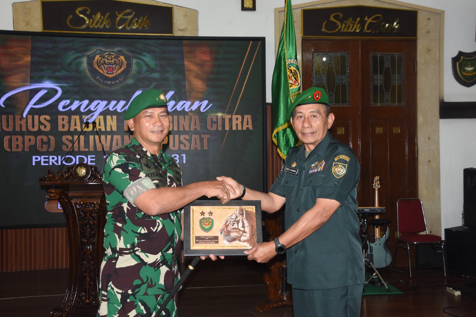 Pengukuhan Pengurus BPC Siliwangi 2026–2031, Pangdam III/Siliwangi Tekankan Kolaborasi dan Semangat Kebangsaan