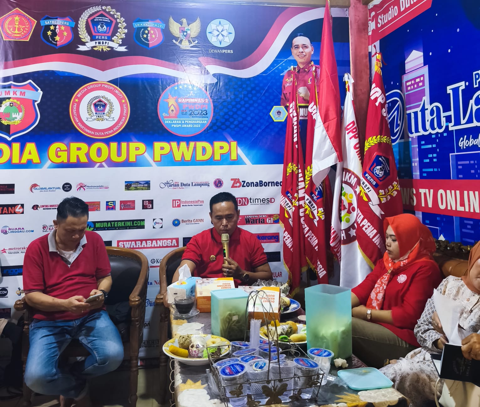 PANITIA HUT Ke-4 PWDPI RESMI DIBUBARKAN, LAPORAN KEUANGAN DIPERIKSA DAN DISERAHKAN