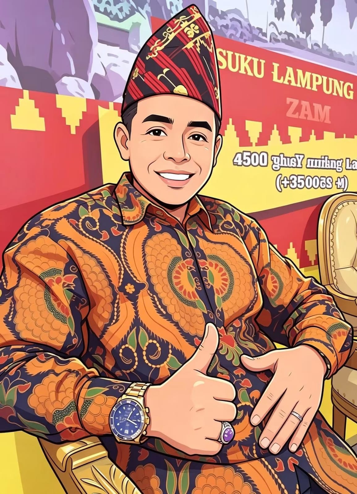 Ketum PWDPI Pertanyakan 12 Kali WTP Beruntun Provinsi Lampung : Apa Benar Bebas Masalah