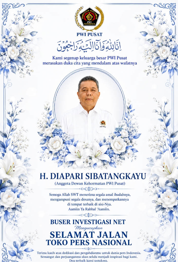 Dunia Pers Nasional Berduka, H. Diapari Sibatangkayu Wafat; Pengabdian dan Integritasnya Menjadi Warisan bagi Insan Jurnalistik