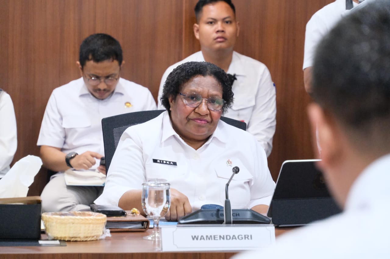 Wamendagri Ribka Tegaskan Komitmen Kawal Percapatan Pembangunan KSPEN Papua Selatan