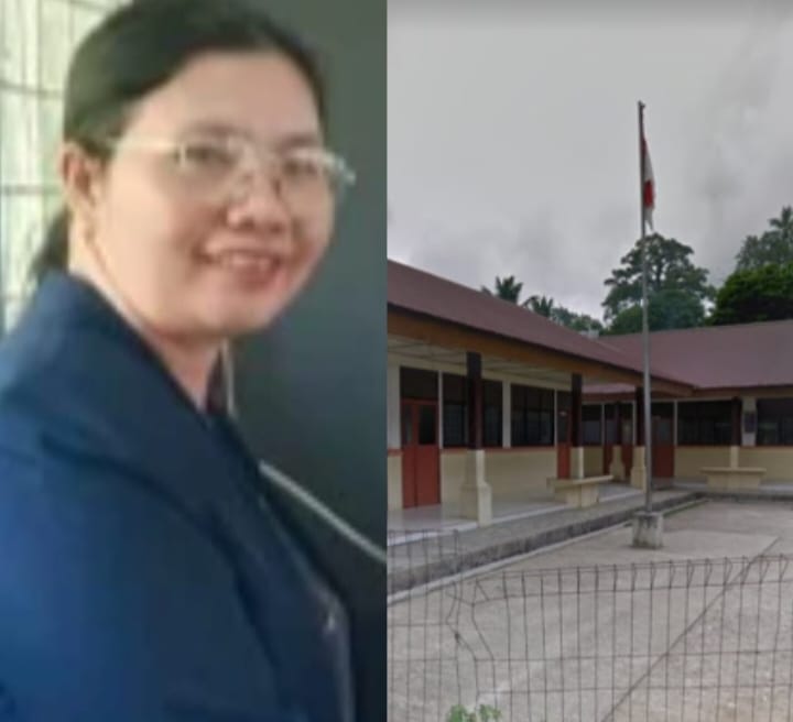Kepala Sekolah SDN 076674 Orahili Tanoseo di Tanya Rincian Dana Bos Arahkan ke Dinas Pendidikan, Sebut Suaminya Perwira Polisi