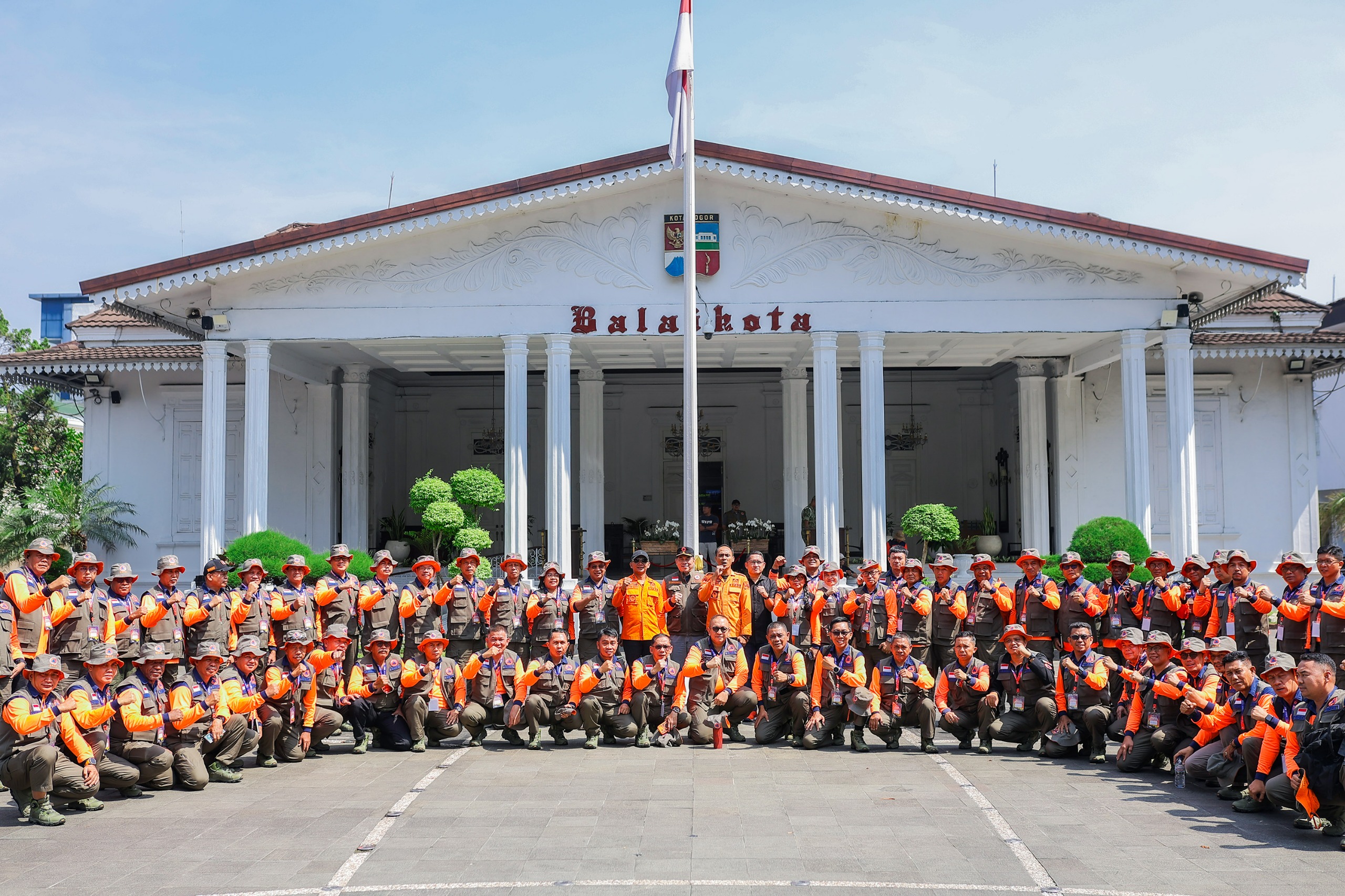 Kalaksa BPBD se-Indonesia Belajar Mitigasi Bencana ke Kota Bogor
