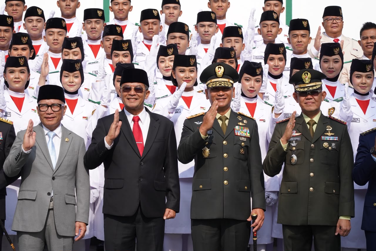 Pangdam III/Siliwangi Hadiri Upacara Peringatan Hari Lahir Pancasila Tahun 2026 Tingkat Provinsi Jawa barat