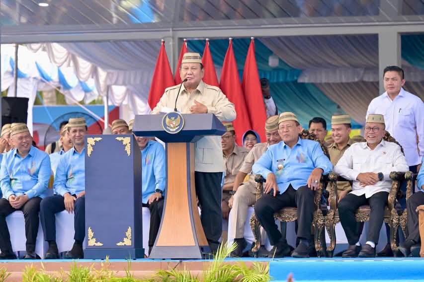 Presiden Prabowo Hadiri Puncak PENAS Petani dan Nelayan XVII Tahun 2026 di Gorontalo Bersama 50 Ribu Peserta
