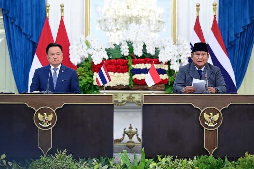 Presiden Prabowo dan PM Anutin Perkuat Kemitraan Strategis Indonesia–Tailan